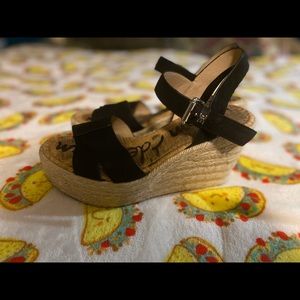 Sam Edelman Black Maura Sandals